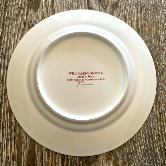 WILLIAM SONOMA Citron Collector’s or Replacement Plate. Made in Italy. - Picture 3 of 4